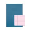 Rhino A4 Special Exercise Book 48 Page F8M Light Blue with Tinted Pink Paper Pac