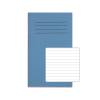 Rhino A6+ Exercise Book 48 Page Ruled 7mm Feint Lines F7 Light Blue Pack of 100