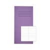 Rhino Exercise Book 8 x 4\" 32 Page Ruled F8CM Purple Pack of 100 (VNB005-122-6)