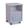 Rocada Mobile Melamine Table 47x68x49cm Grey - 4030