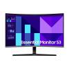 Samsung 32 inch Full HD Curved Monitor -100Hz, Built-in Speakers (LS32D396GAUXXU