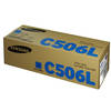 Original Cyan Samsung CLT-C506L / SU038A Toner Cartridge
