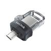 SanDisk Ultra Dual m3.0 USB Flash Drive 32GB USB-A / Micro-USB 3.2 Black Silver