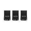 SanDisk Ultra Fit 32GB USB 3.2 Gen 1 Flash Drive Black Pack of 3 (SDCZ430-032G-G
