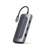 Satechi Laptop Interface Hub USB-C+ Grey (ST-UCMXAM)