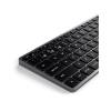 Satechi Slim X1 Compact keyboard Bluetooth QWERTY UK English Black Grey