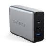 Satechi 100W 3-Port GaN USB-C Desktop Charger Space Grey UK (ST-TC100GM-UK)