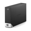 Seagate One Touch 8 TB Desktop External Hard Drive Hub with USB-C and USB 3.0 Po
