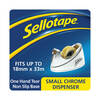 Sellotape Small Chrome Tape Dispenser (504045)