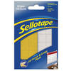 Sellotape - Velcro-syle Sticky Hook and Loop Pads (Pack of 24) [SE4542]