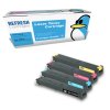 Multipack of Remanufactured Sharp MX27GT Toner Cartridges