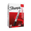 Sharpie Permanent Marker Fine Black (Pack of 12) S0810930