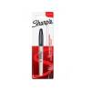 Sharpie Permanent Marker Pen Fine Tip Black Pack of 12 Blister Packs (1985857)