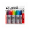 Sharpie Permanent Marker Pens Fine Tip Multicolour Pack of 12 (2065404)