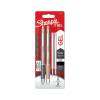 Sharpie Retractable Gel Pen Medium Black Pack of 2 Pens and Refills (2162643)