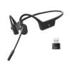 Shokz OpenComm Bone Conduction Stereo Headset Wireless Black