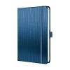 Sigel Conceptum Notebook A5 Hardcover 194 Ruled Pages 80gsm Blue Metallic