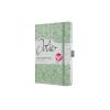 Sigel Jolie 2025 Diary A5 Hardcover Week To View 135 x 203 x 16mm Green Floral