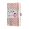 Sigel Jolie 2025 Diary A5 Hardcover Week To View Flair 135 x 203 x 16mm Pearl Ro