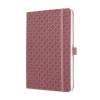 Sigel Jolie A5 Notebook Hardcover 174 Ruled Pages With Pen Loop & Elastic Fasten