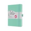 Sigel Jolie A5 Notebook Hardcover 192  Ruled Pages Mighty Mint (JN409)