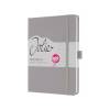 Sigel Jolie A5 Notebook Hardcover 192 Ruled Pages Pearl Grey (JN403)