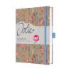 Sigel Jolie A5 Notebook Hardcover 192 Ruled Pages With Pen Loop & Elastic Fasten