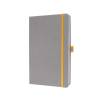 Sigel Linescape Notebook A5 Hardcover PU 176 Ruled Pages 80gsm Light Grey