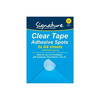 Signature Clear Tape Adhesive Spots 5 x A4 Sheets (350 stickers)