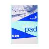 Silvine A4 Graph Pad 90gsm 50 Sheets White/Blue Pack of 12 (A4GP)