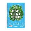 Silvine Premium FSC A5 Wirebound Notebook 75gsm 160 Page Pack of 5 (R203)
