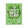 Silvine Premium Recycled A4+ Wirebound Notebook 80gsm 120 Pages Pack of 5 (R102)