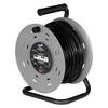 SMJ Electrical 50m 4-Socket 13A Heavy Duty Steel Frame Extension Lead Cable Reel