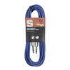 Stagg Instrument Cable, 6.35mm (1/4\") Male Jack/Jack 6 Metres - Blue