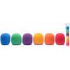 STAGG WS-S35/C6 6 Coloured Foam Mic Microphone Windscreens 35mm Full Size