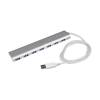 StarTech 7 Ports USB 3.0 Hub 38 Inch Cable 5 Gbps With 20W Power Adapter