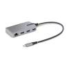 StarTech 3-Port USB-C Hub With Ethernet Adapter