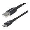 StarTech.com 1 metre USB-A to USB-C Charging Cable Black (USB2AC1MNC)