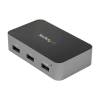 StarTech 4 Port USB C Hub With Power Adapter (HB31C4AS)