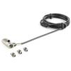 StarTech 2m 3-in-1 Universal Laptop Combination Cable Lock