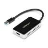 StarTech USB 3.0 to HDMI Adapter with 1x USB - USB to VGA Monitor Converter