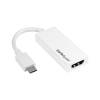 StarTech USB-C to HDMI Adapter 4K 60Hz White (CDP2HD4K60W)