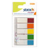 Stick N 12mm Repositionable Semi Transparent Self-Adhesive Film Indexes - Assort