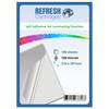Sticky Back Self Adhesive Laminating Pouches A4 150 Micron Pack of 100 Sheets