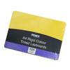 Texet A4 Rigid Double-Sided Lapboard Yellow Pack of 5
