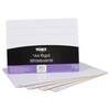 Texet A4 Rigid 6 Line Double-Sided Lapboard White Pack of 5