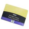 Texet A4 Rigid Double-Sided Lapboard Light Yellow (cream) Pack of 5