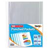 Tiger Multi Punched Pocket Polypropylene A4 45 Micron Top Opening Clear (Pack 10