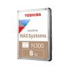 Toshiba N300 NAS 8 TB HDD 3.5\" Serial ATA III (HDWG480UZSVA)