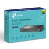 TP-LINK 9-Port 10/100 Unmanaged Desktop Switch, 8 Port PoE+, (TL-SF1009P)